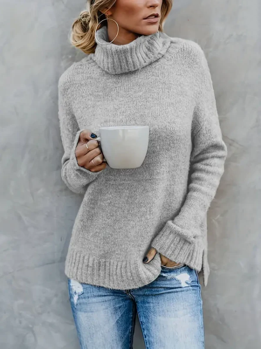 Super Cozy Women's Long Sleeve Sweater voor winteractiviteiten